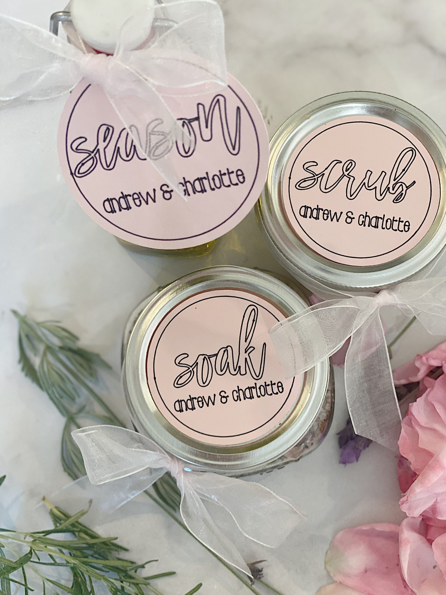 Three Easy DIY Wedding Favors MY 100 YEAR OLD HOME