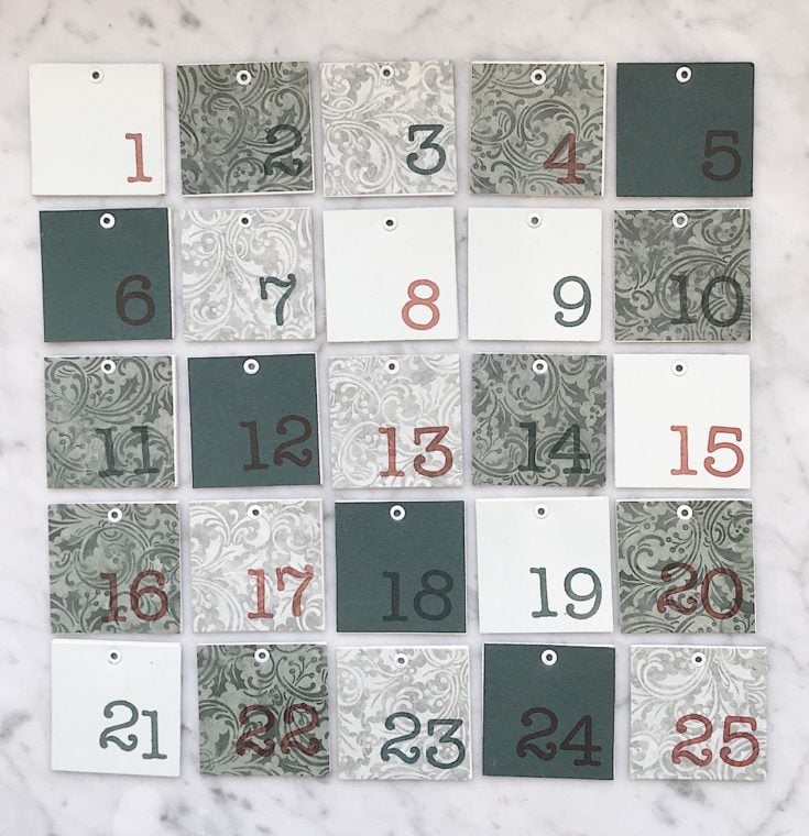 Wood Advent Calendar