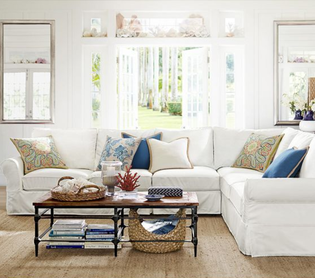 My Pottery Barn Slipcover Saga MY 100 YEAR OLD HOME