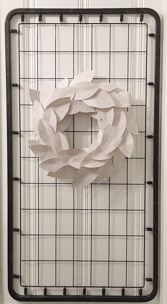 Paper Magnolia Wreath DIY