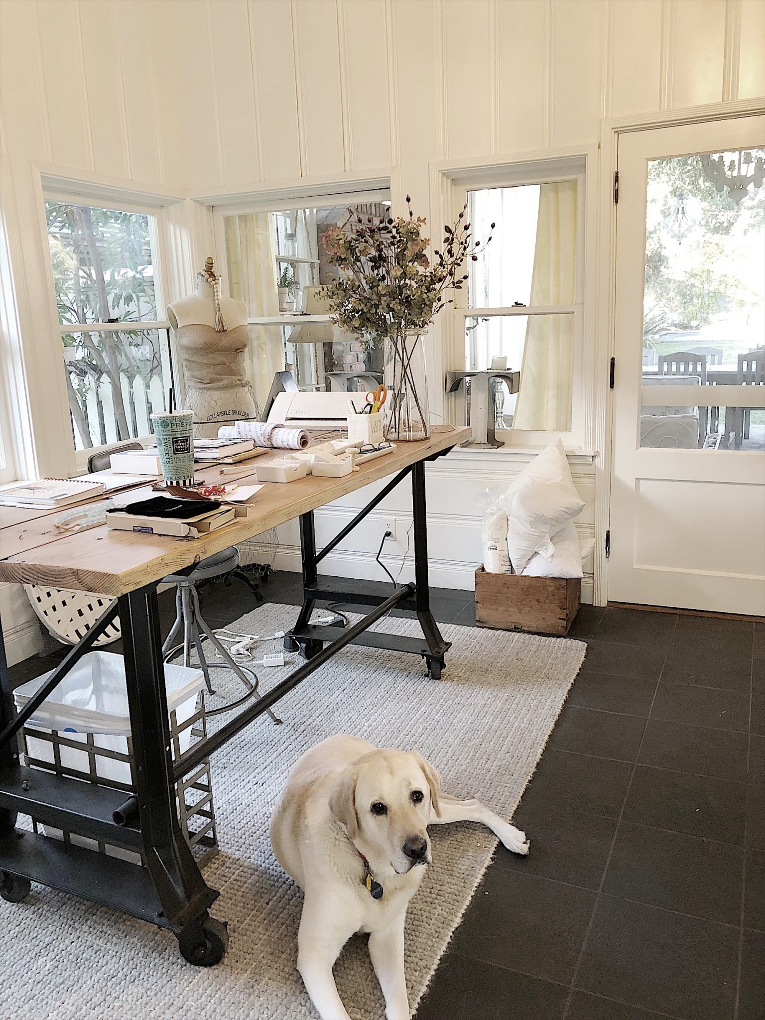 a working craft room
