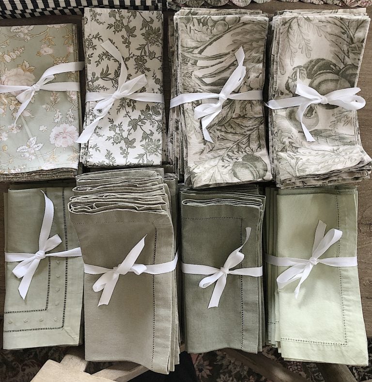 Organizing My Linen Collection