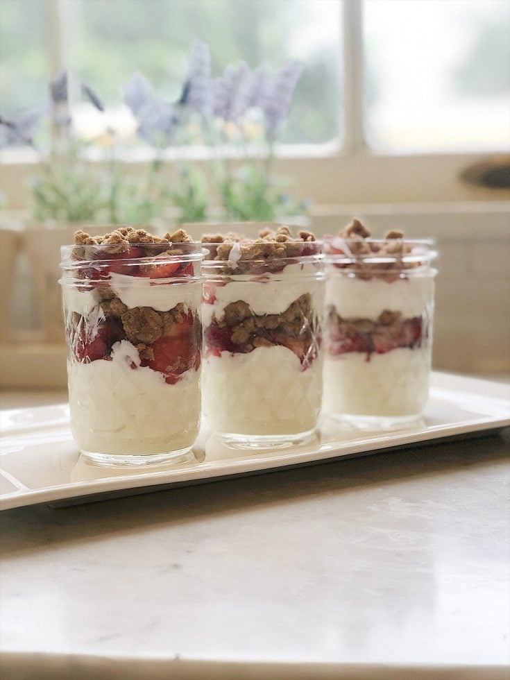 Mother's Day Brunch parfaits