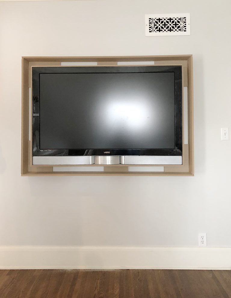 Five Steps to Build a Frame for a Wall Mounted TV