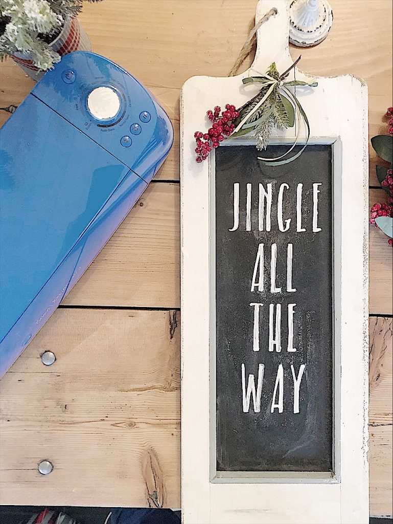 how to make a stencil for christmas