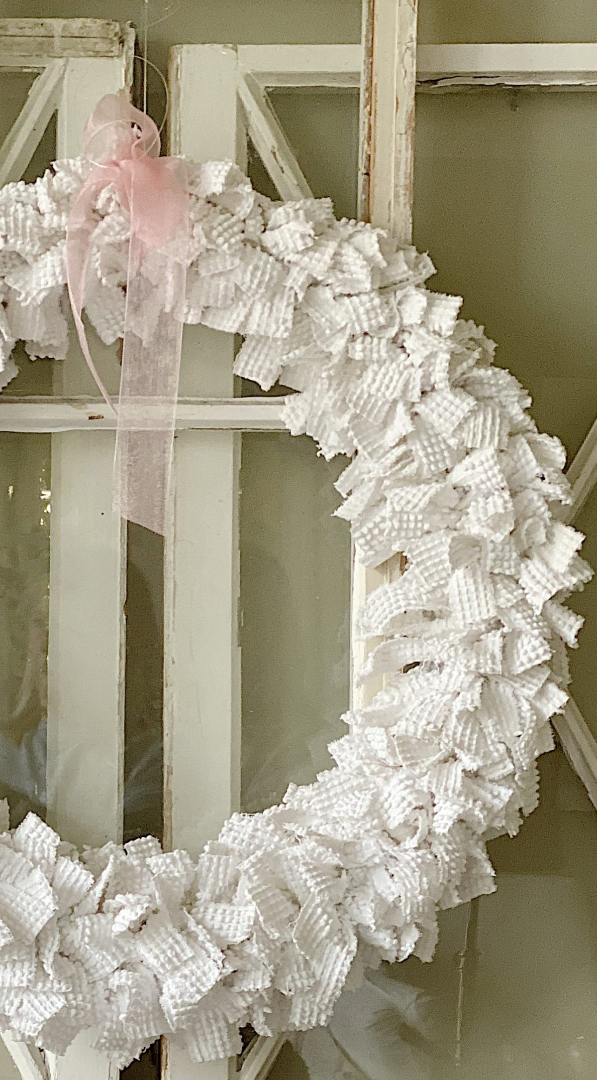Chenille Wreath DIY