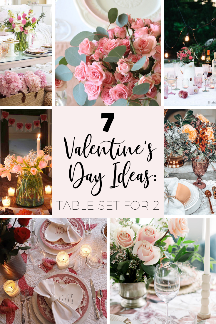 Valentines Day Table Decorations (Romantic DIY Dinner Ideas)