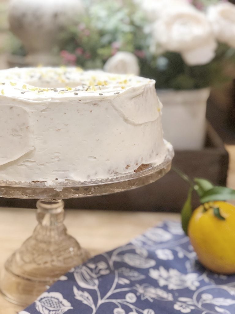 Lemon Lavender Cake Inspired by Joanna Gaines