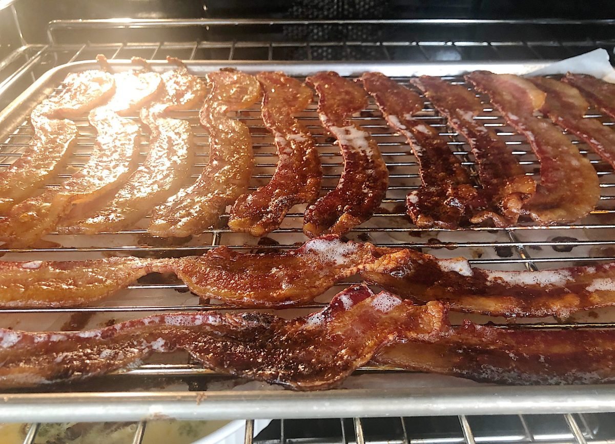 sugared bacon