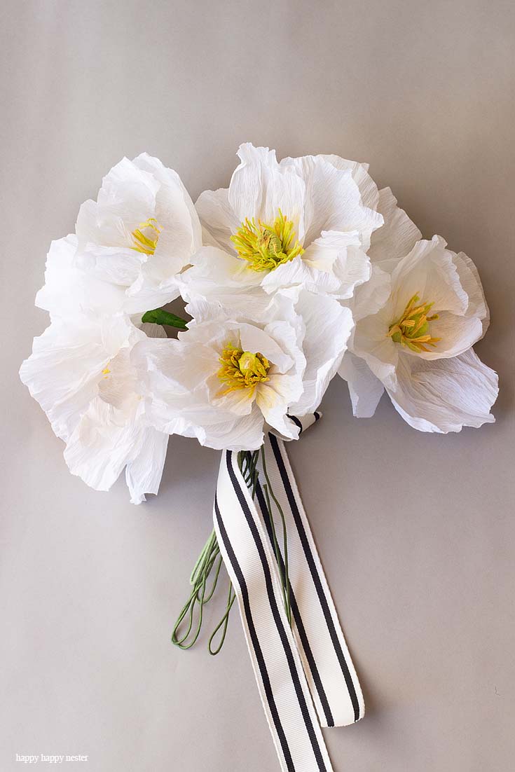 DIY: Crepe Paper Flowers Bouquet!