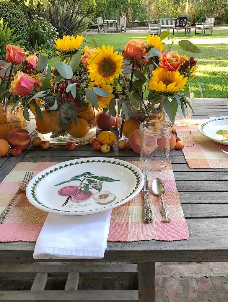 Setting a Summer Table