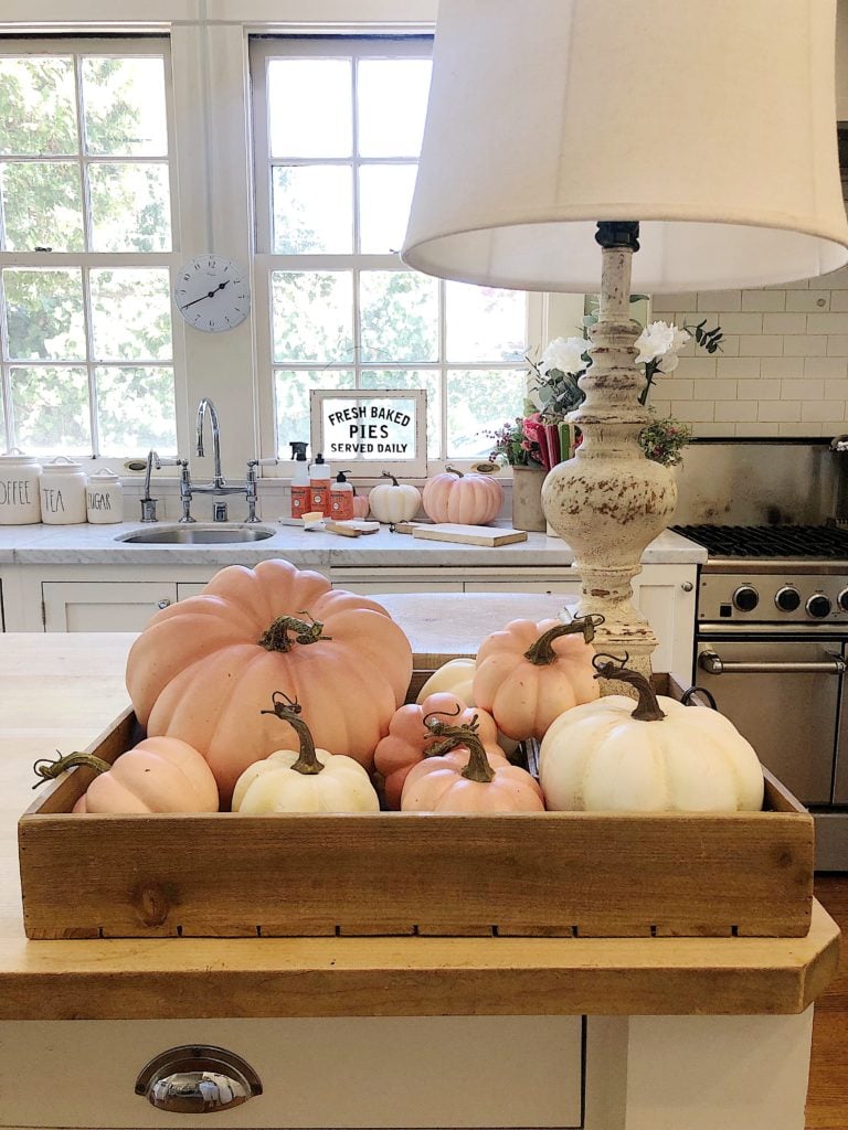 add fall decor to your kitchen