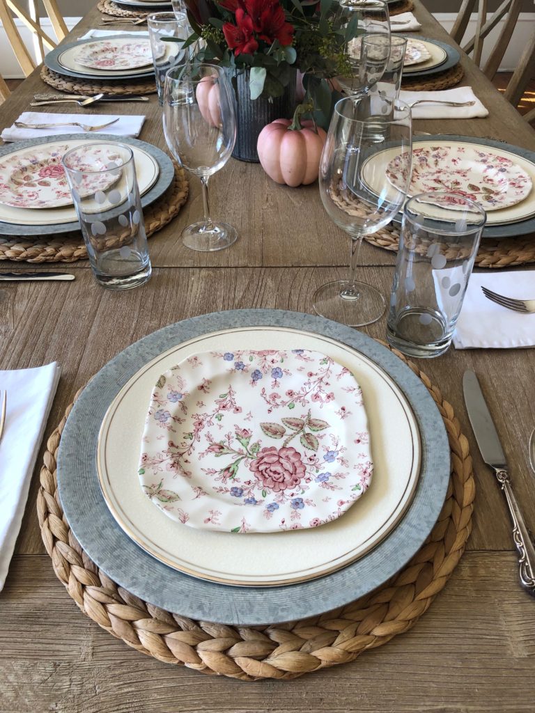 How to Set a Table for Fall - MY 100 YEAR OLD HOME