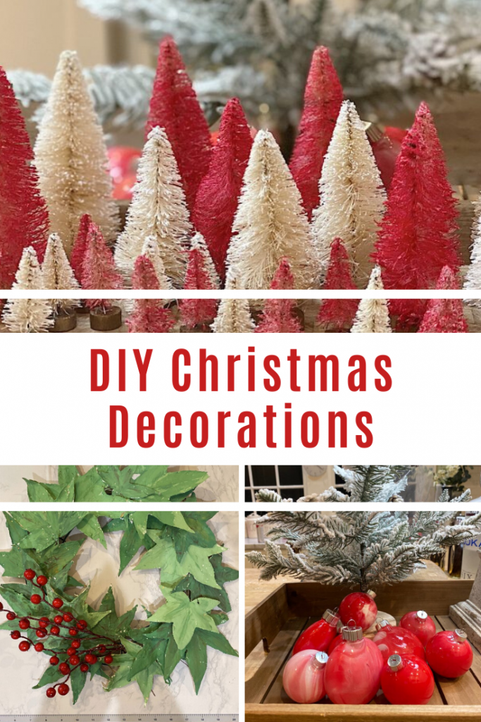 DIY Christmas decorations