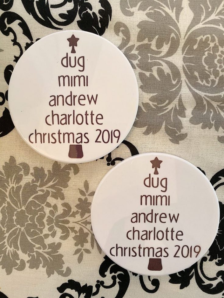 25 Homemade Christmas Gift Ideas Made with Cricut - MY 100 YEAR OLD HOME