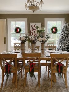 Holiday Housewalk Dining Room Tour - MY 100 YEAR OLD HOME