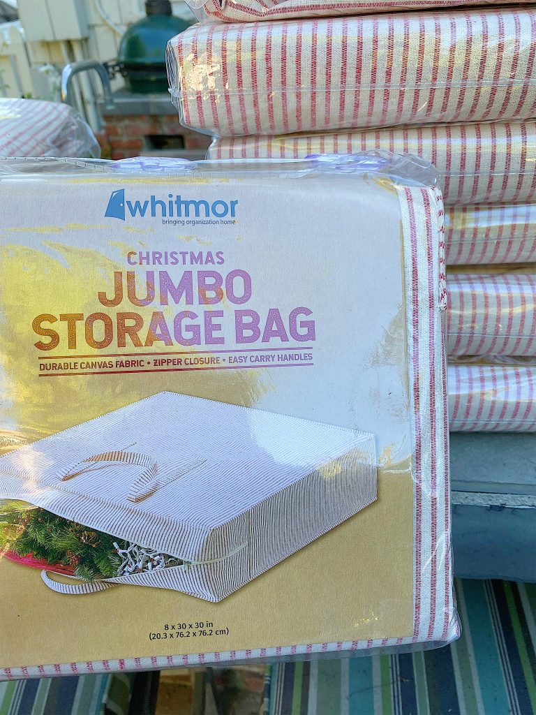 storage bags for Christmas decorations