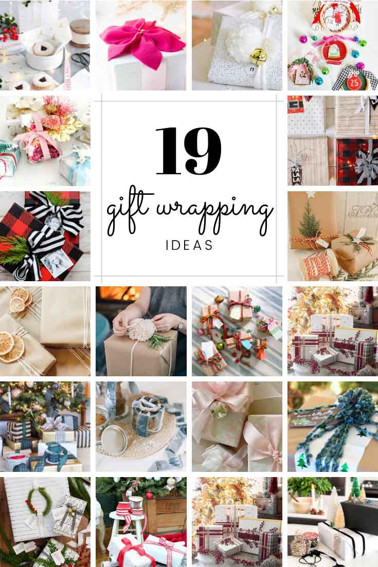 How to Wrap a Gift for the Holidays - MY 100 YEAR OLD HOME