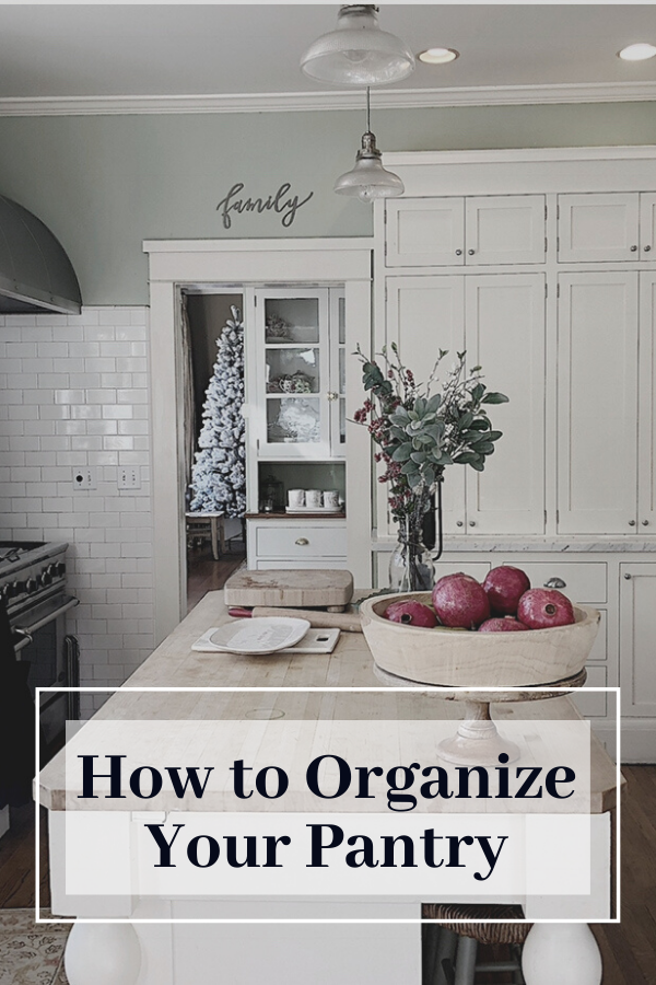 How to Organize Your Pantry