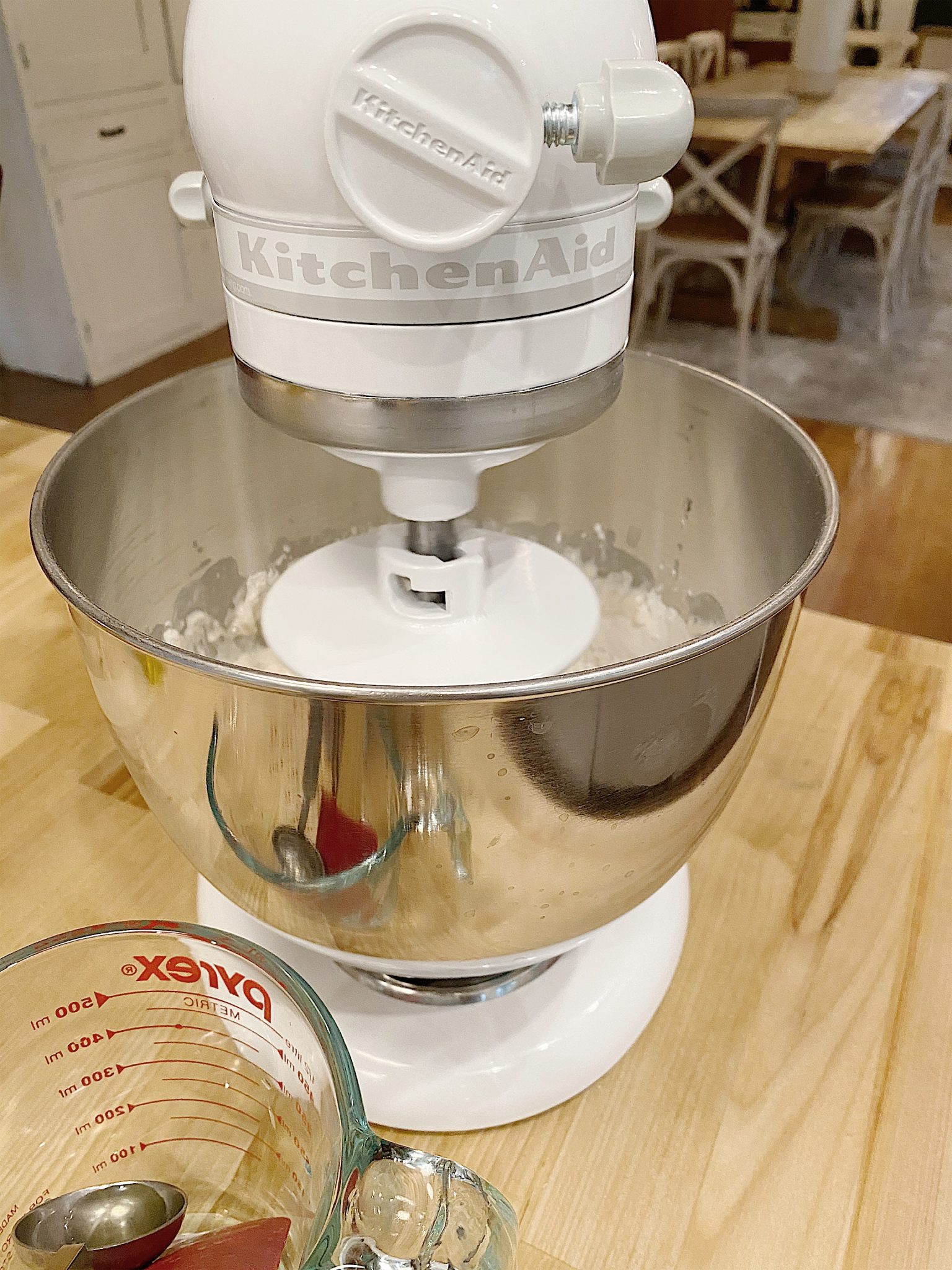 using a kitcehnaid micer