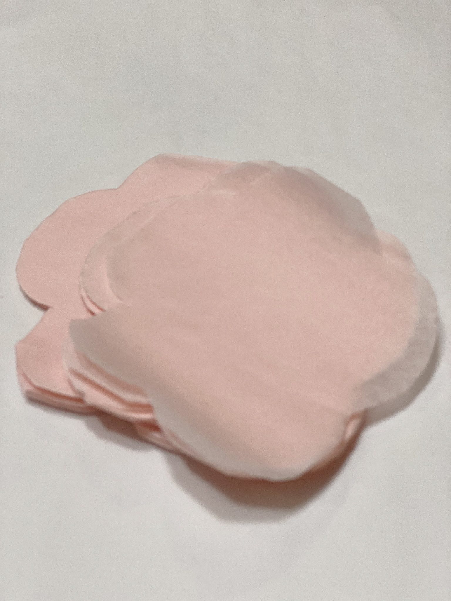 tissue paper cherry blossoms