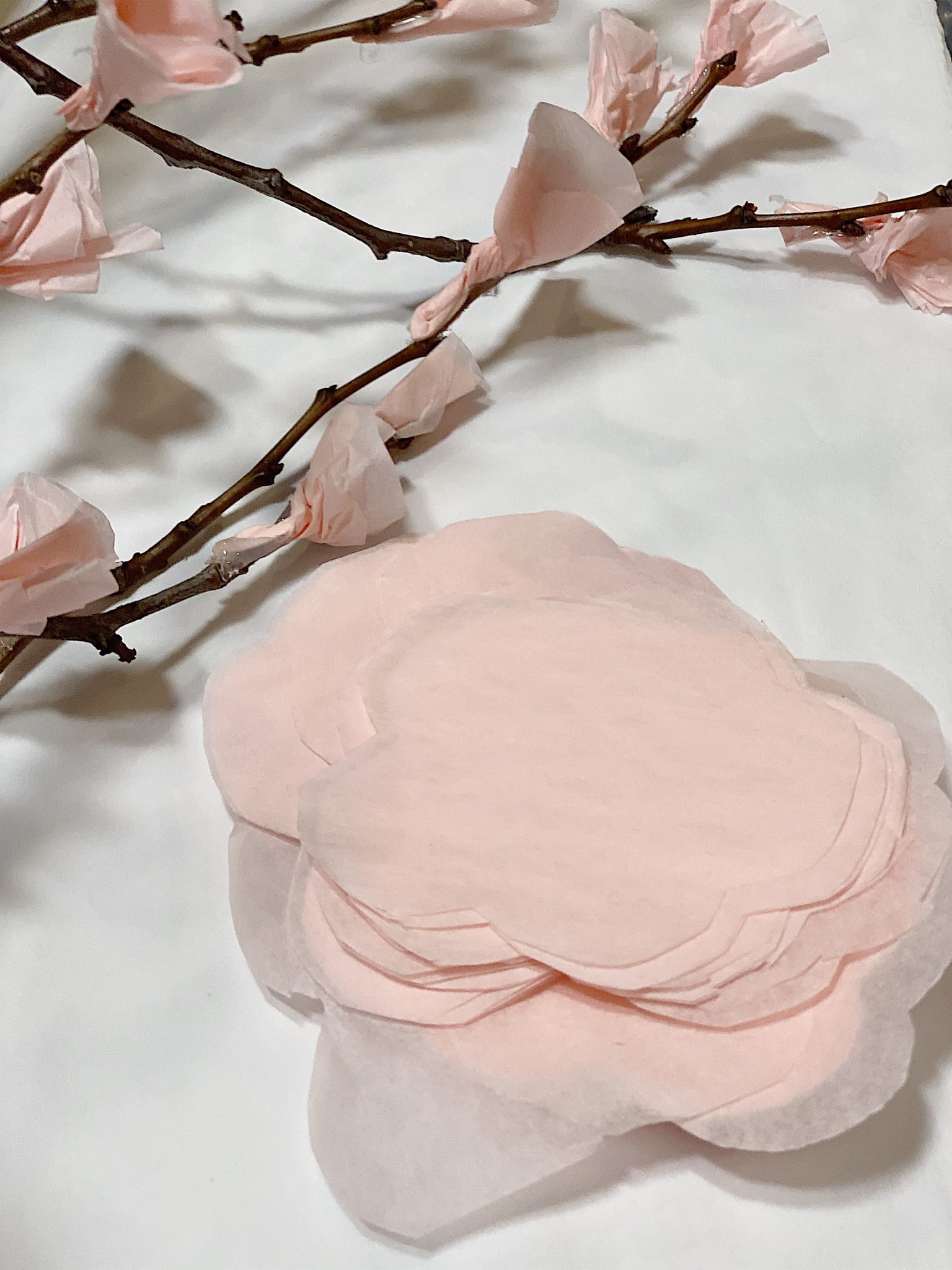 Cherry Blossom Branch DIY