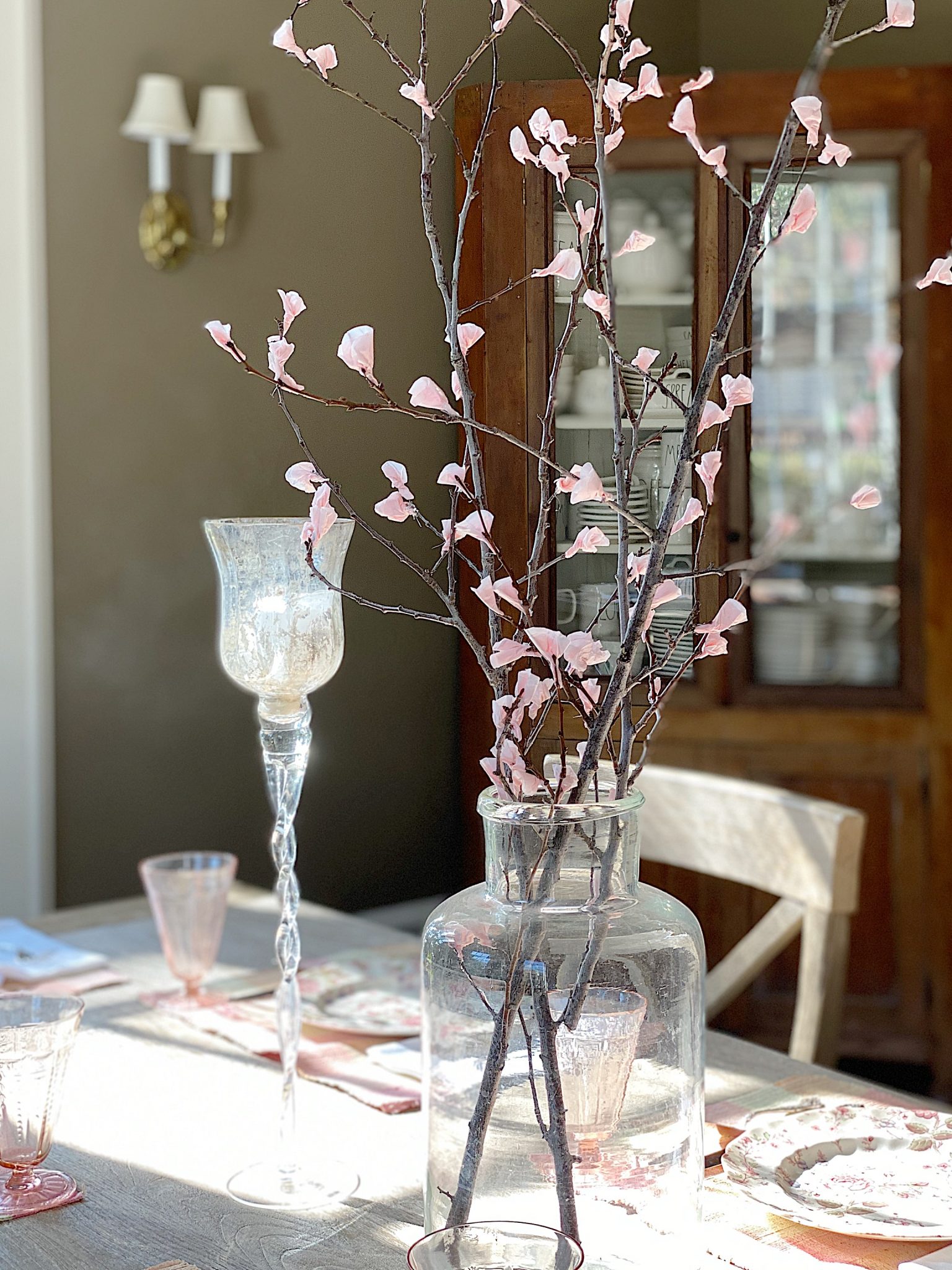 pink blossoms