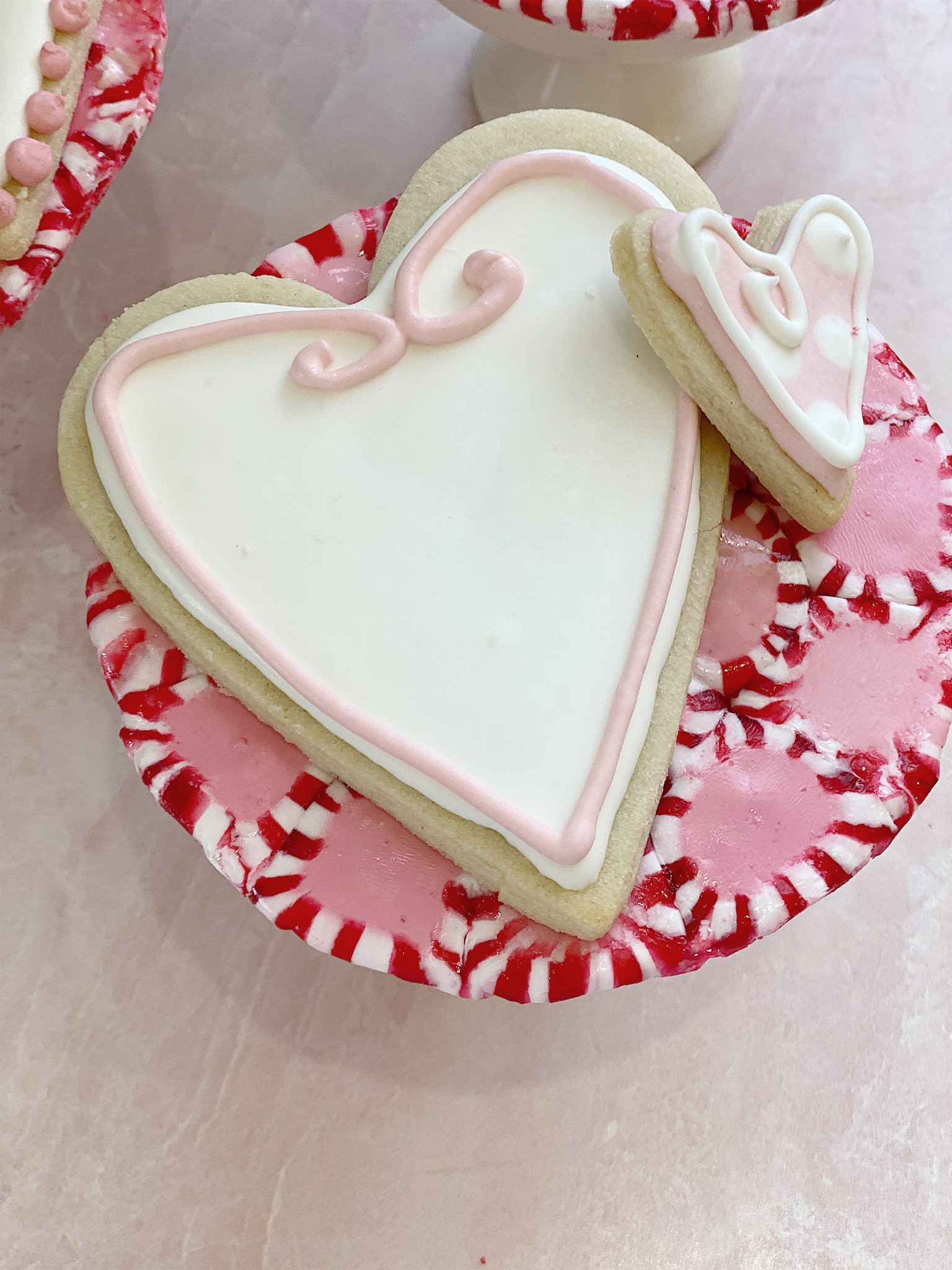 How to Make a Peppermint Candy Plate MY 100 YEAR OLD HOME