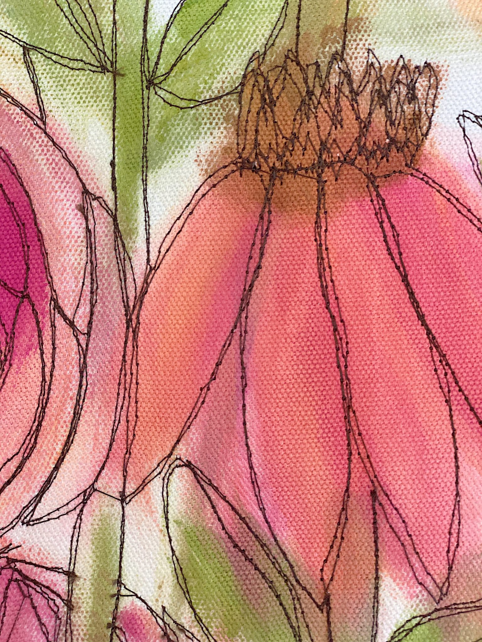 free motion embroidery stitches