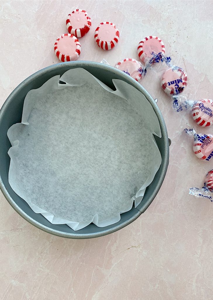 how to make a candy peppermint plate 