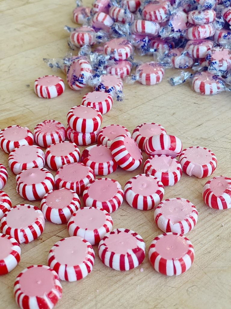 how to make a candy peppermint plate6