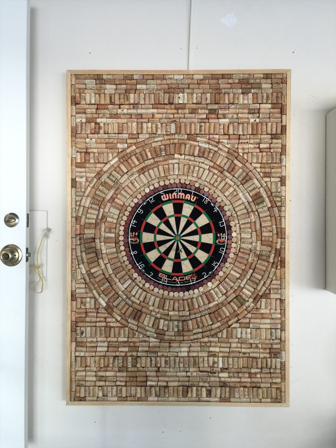 How To Make a Wine Cork Dartboard MY 100 YEAR OLD HOME