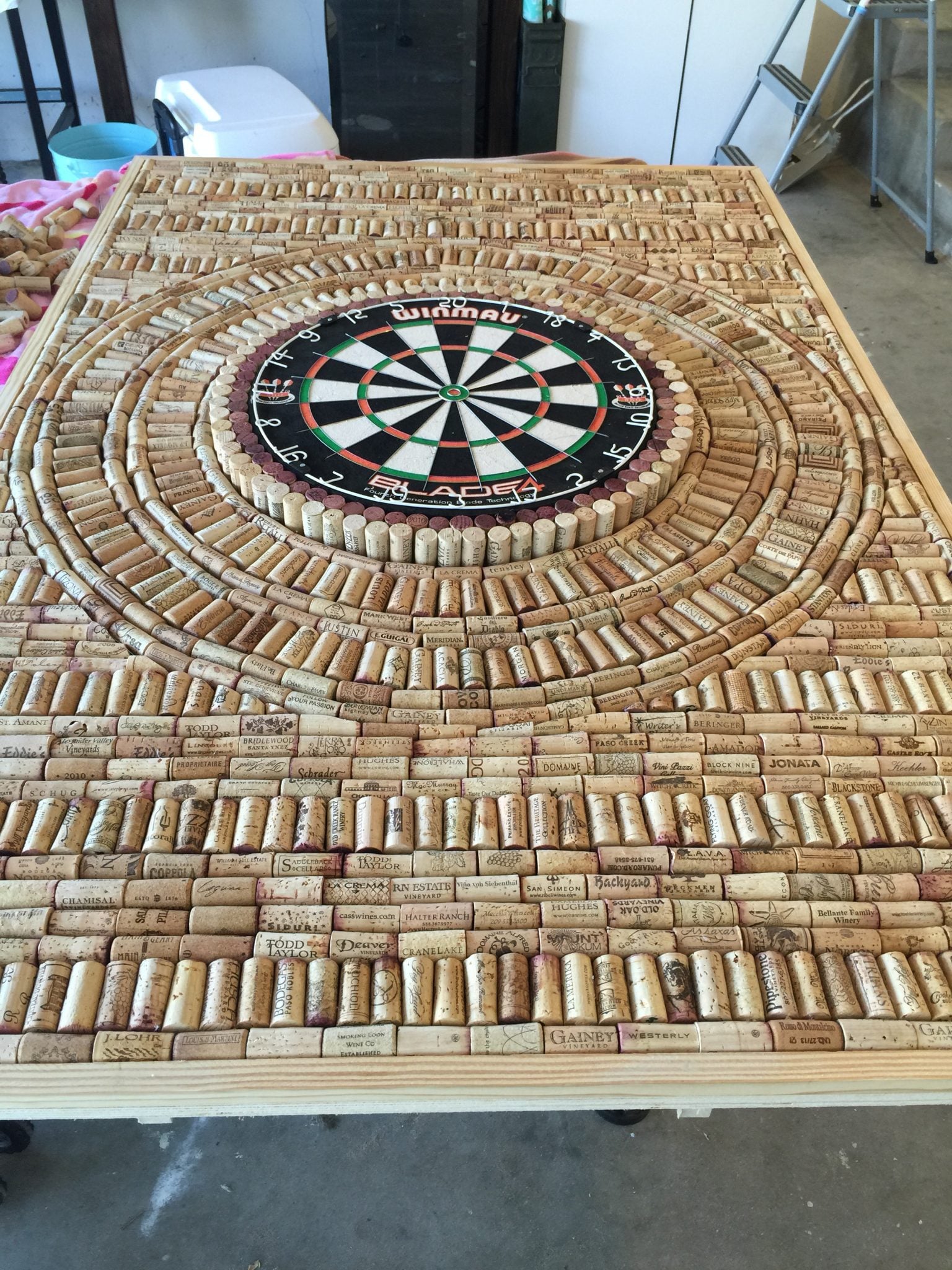 How To Make a Wine Cork Dartboard MY 100 YEAR OLD HOME