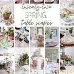 spring table scapes