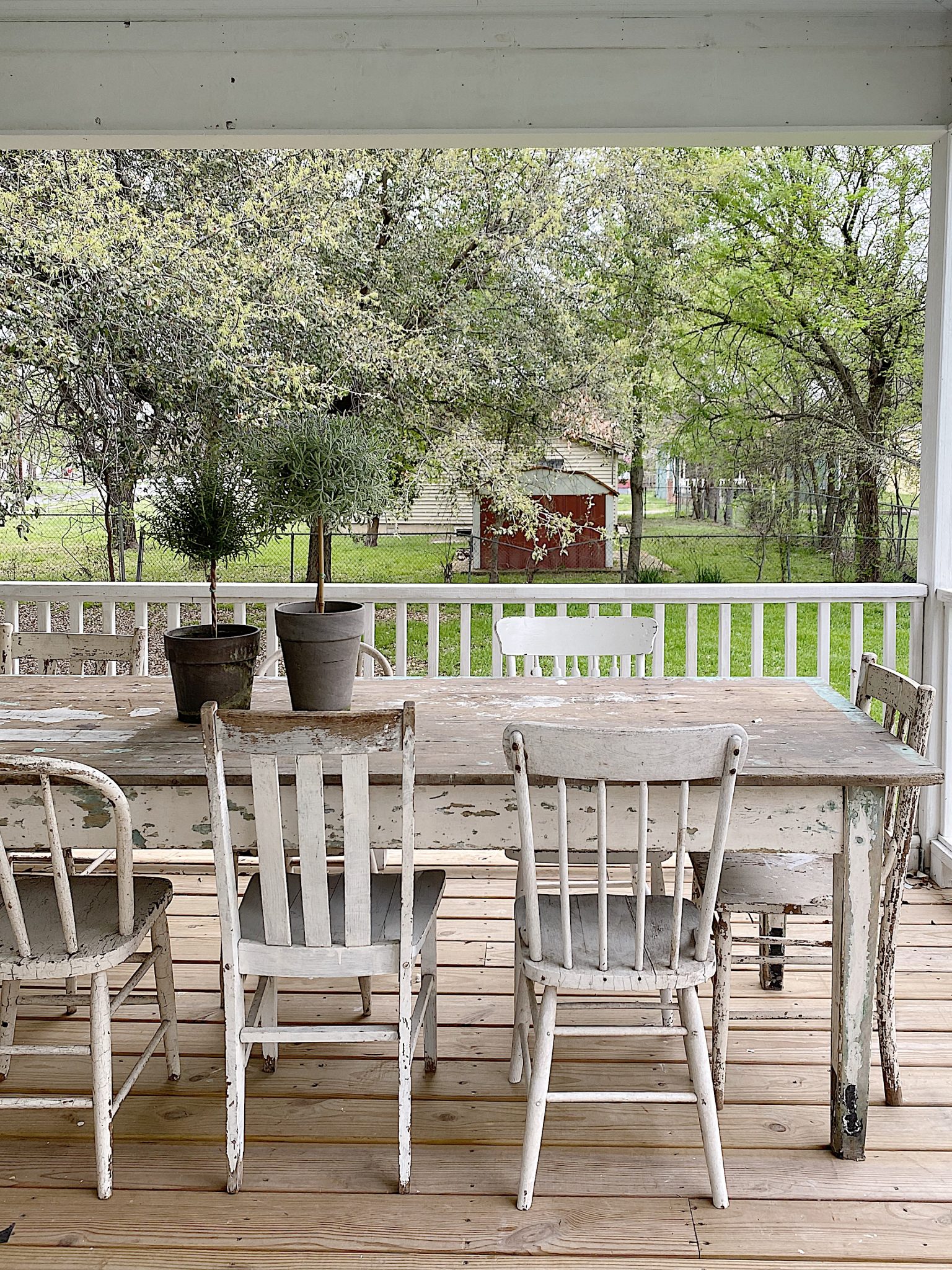 the waco fixer upper back porch 3