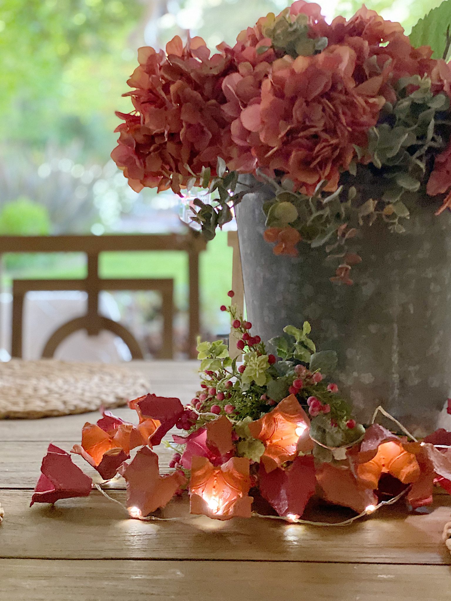 Planter and Egg Carton Lights