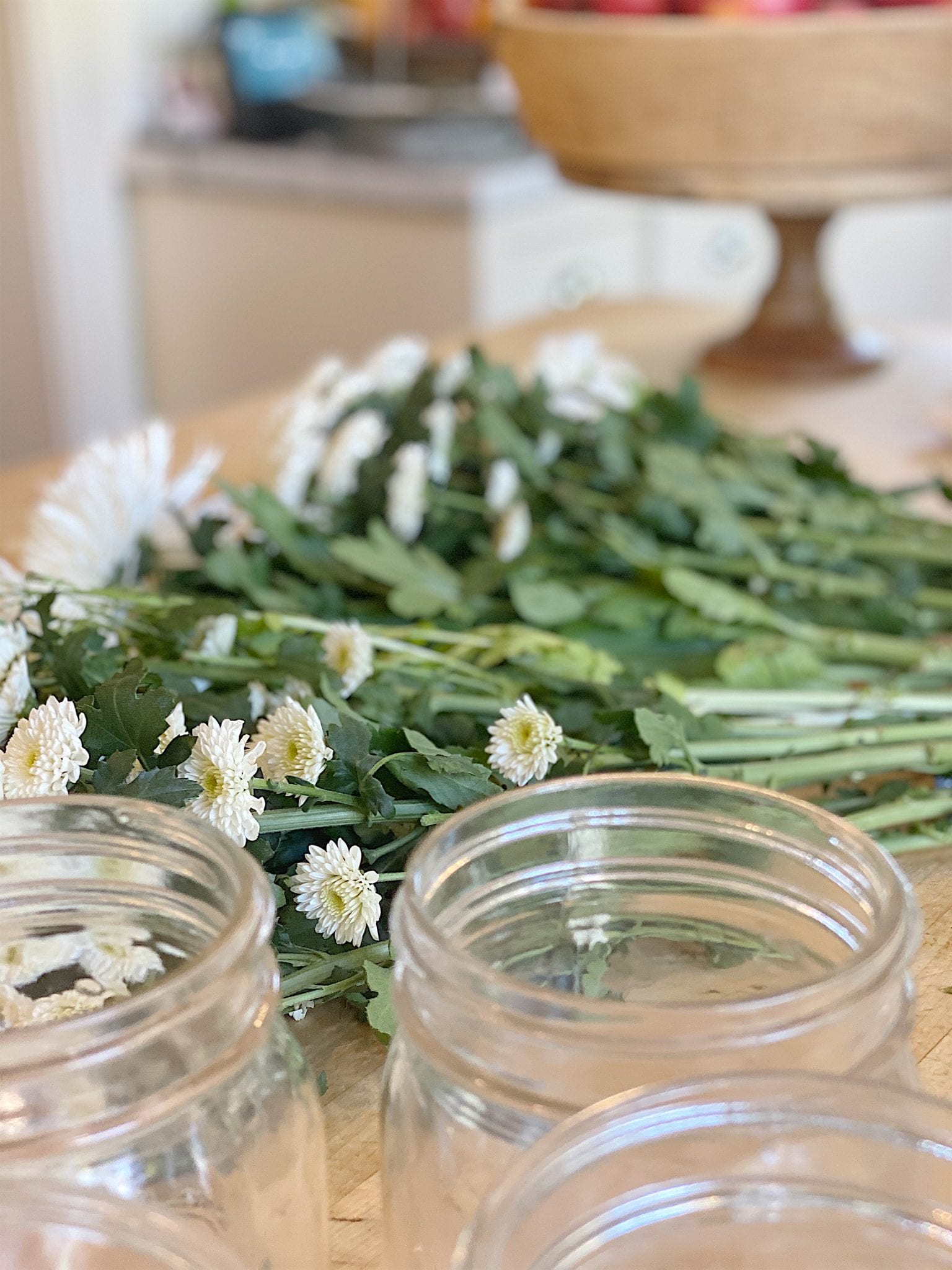 Arranging Grocery Store Flowers
