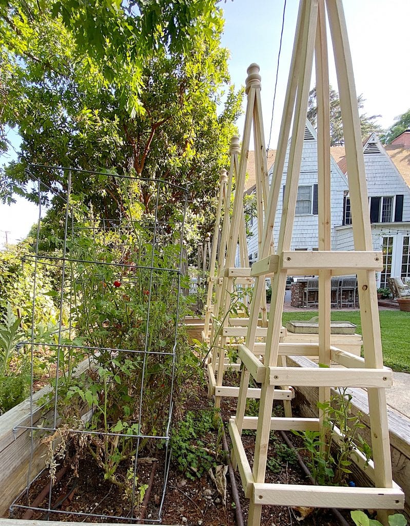 How to Make Tomato Cages MY 100 YEAR OLD HOME