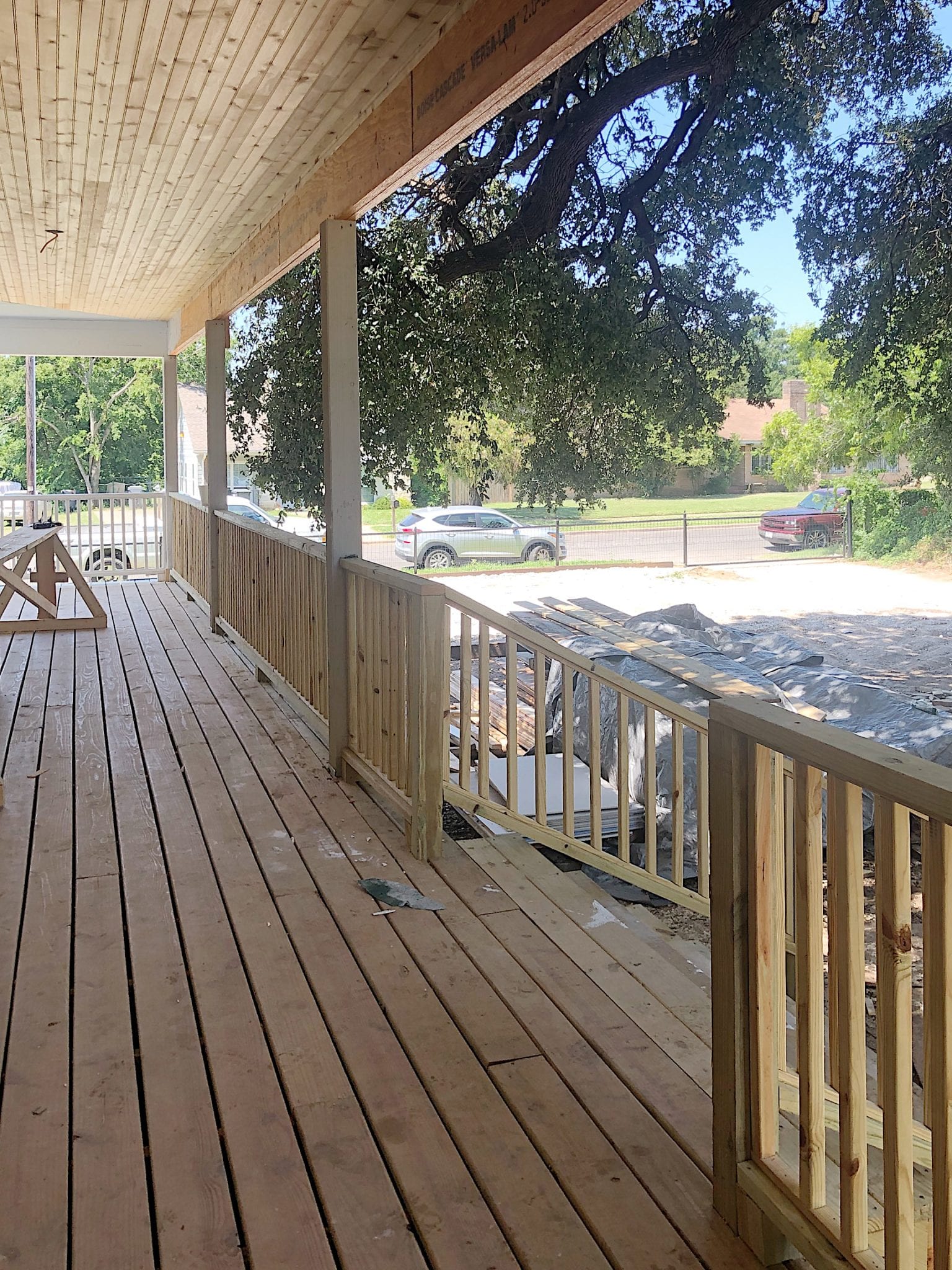 Porch Before Photos 7