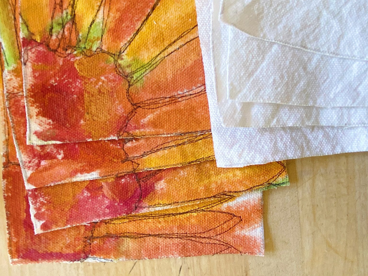 Sew the Fronts and Backs Together