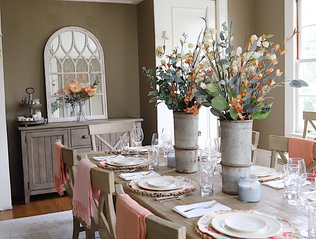 More Spring Decorating Ideas with Easy Elegance Wednesday - MY 100 ...