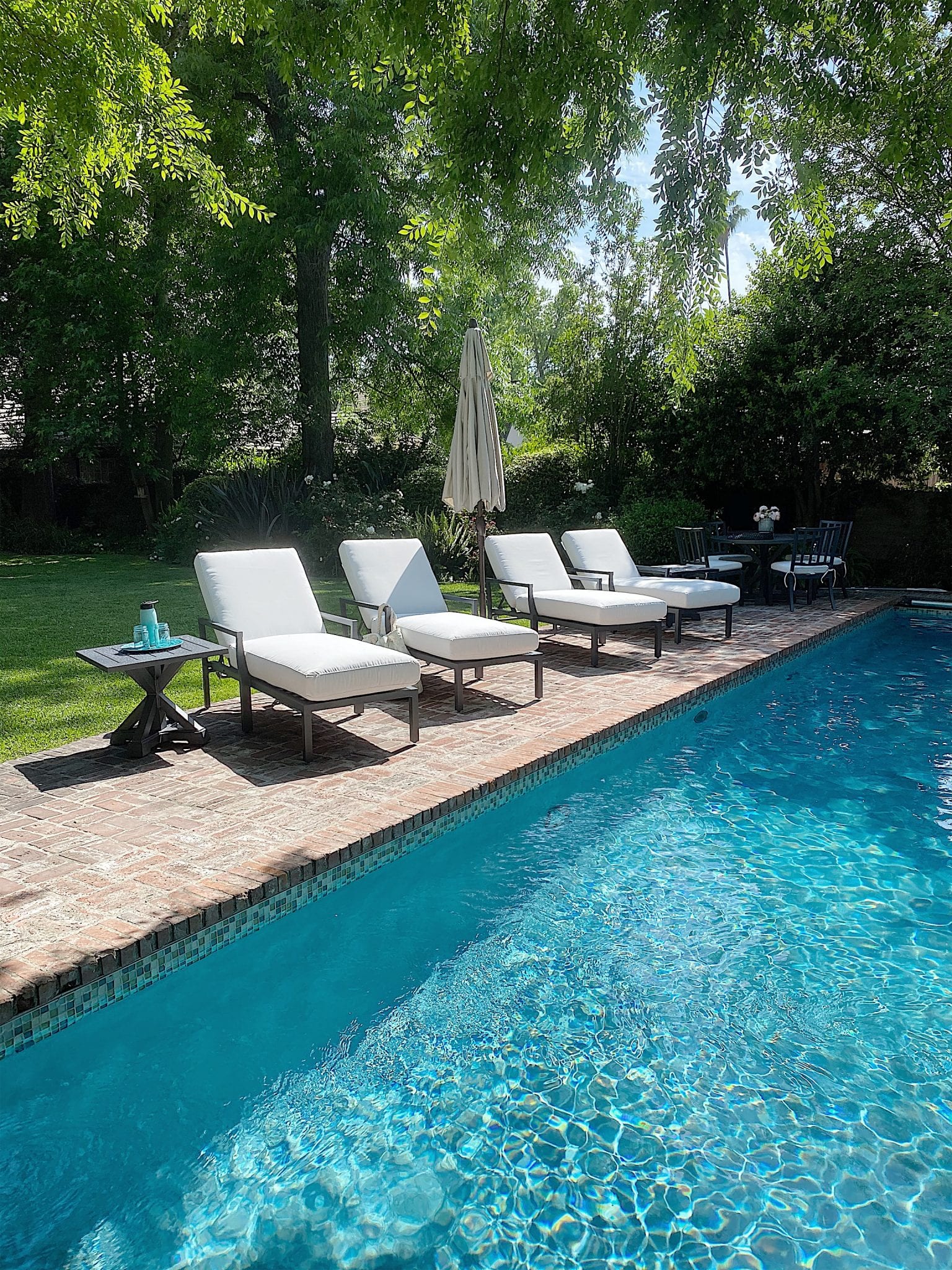 Summer Poolside Chaises
