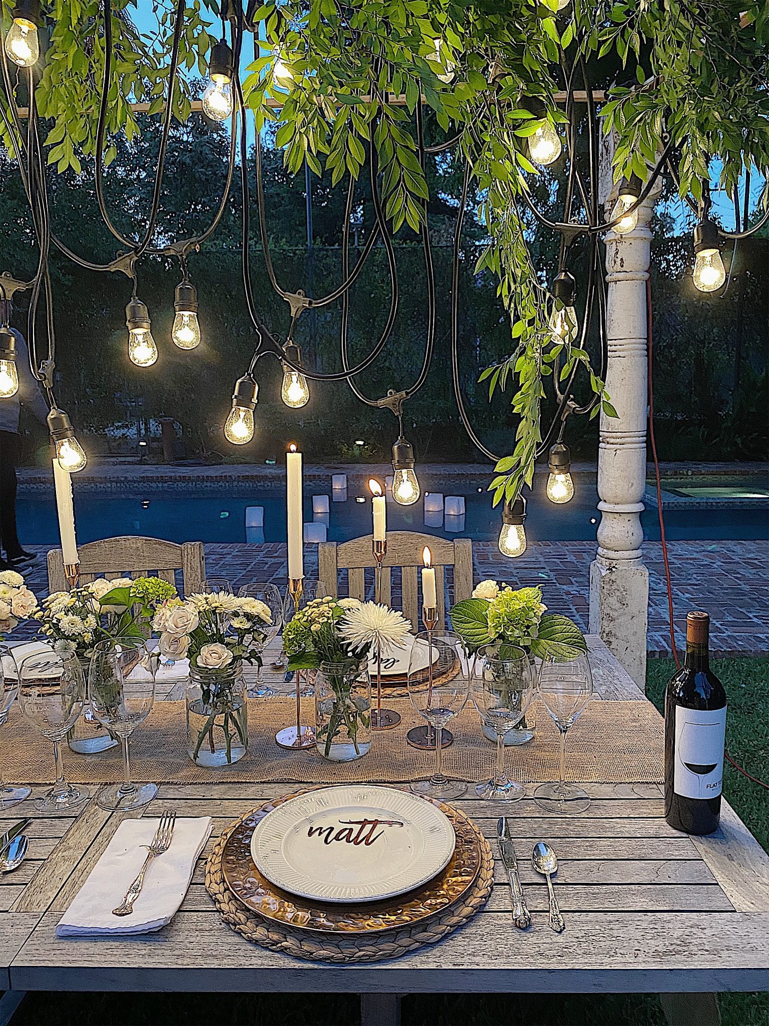 Backyard Table