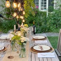 Dinner Party with Lights