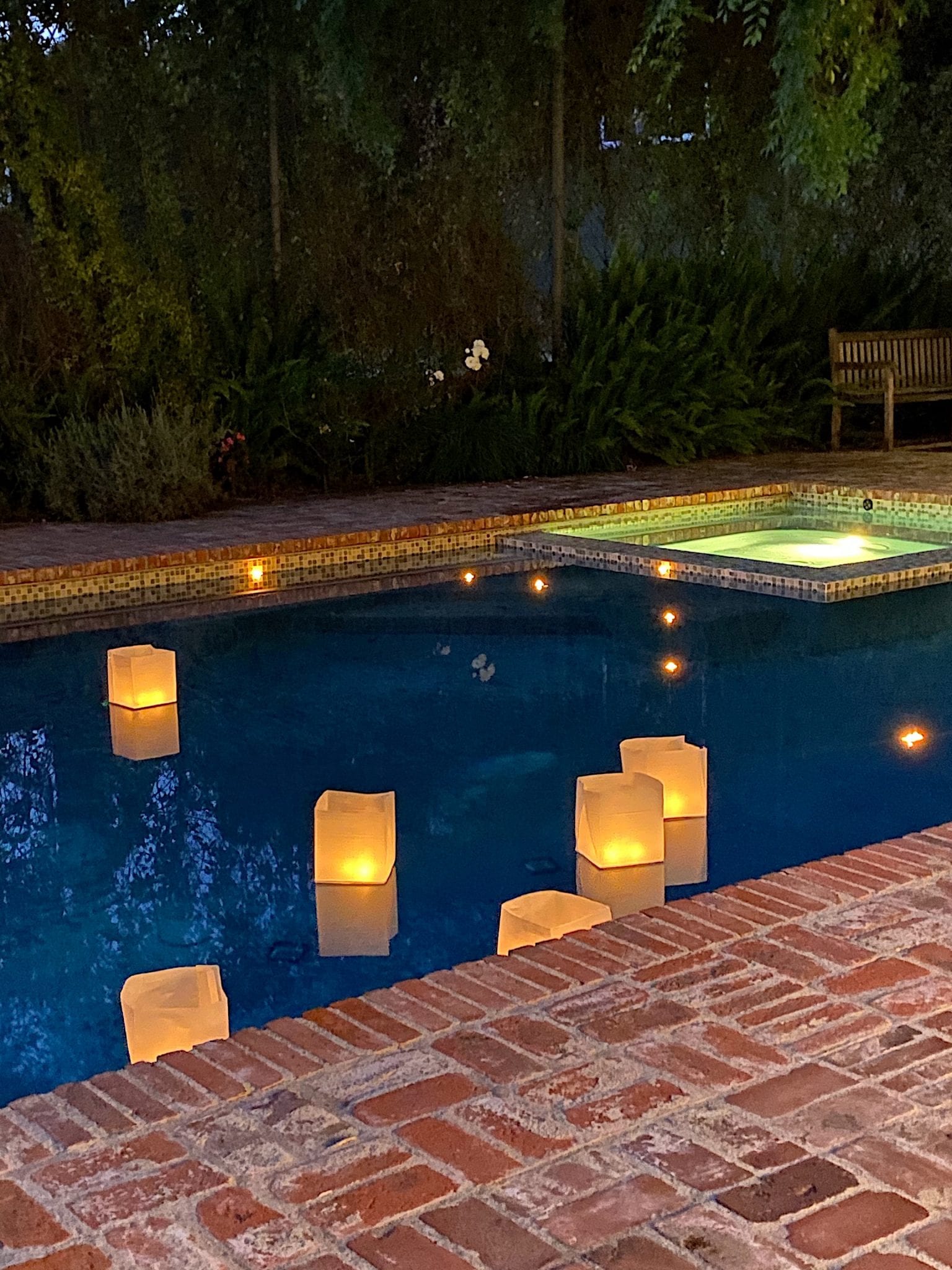 Floating Paper Lanterns