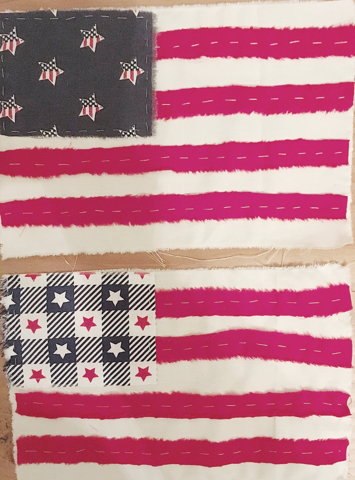 Fourth of July Flags DIY