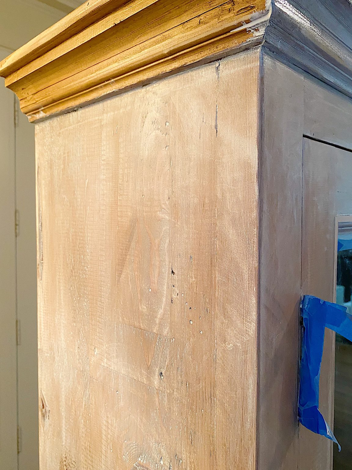 How to Stain Orange Wood Furniture MY 100 YEAR OLD HOME