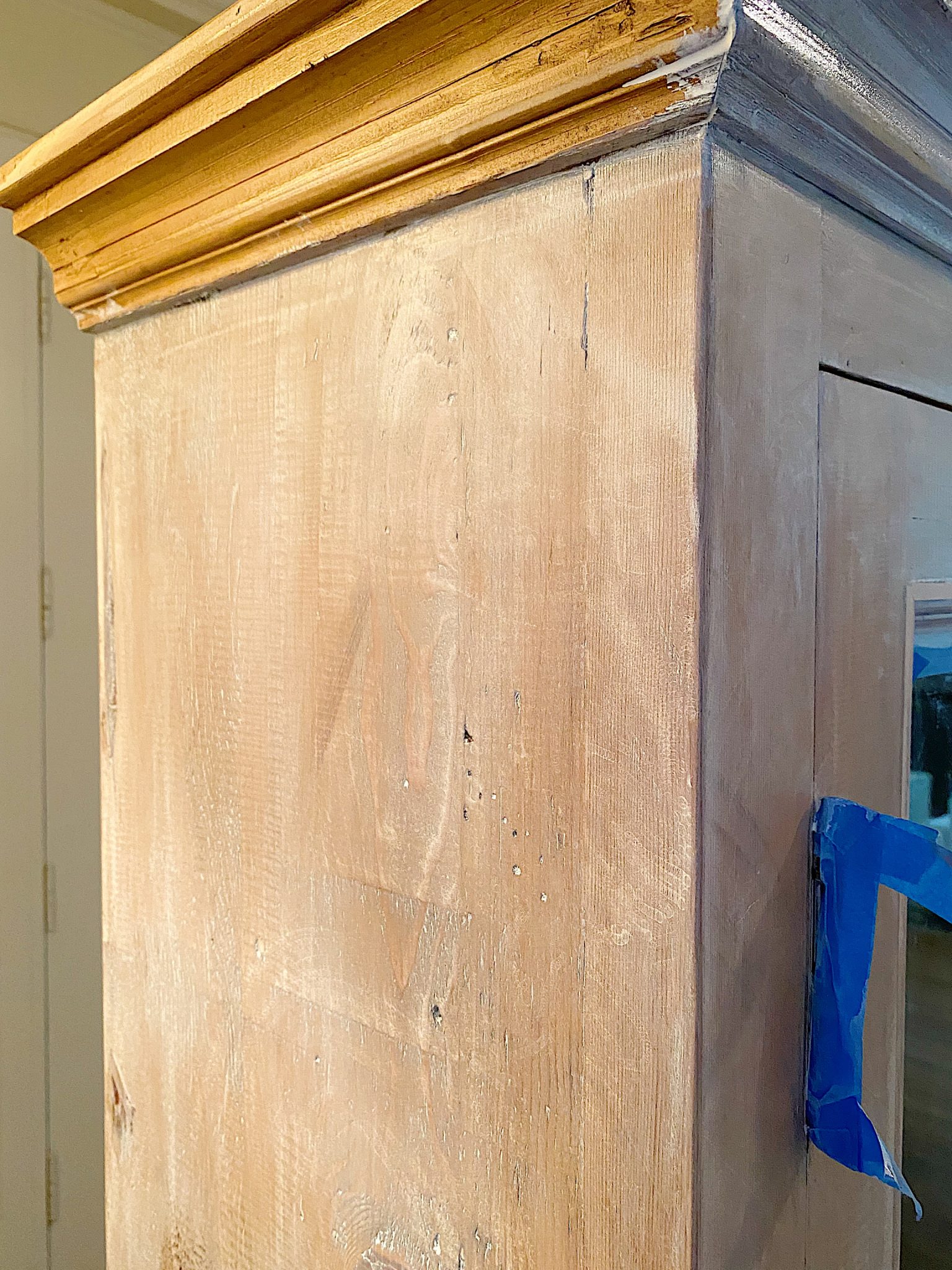 How to Stain Orange Wood Furniture MY 100 YEAR OLD HOME