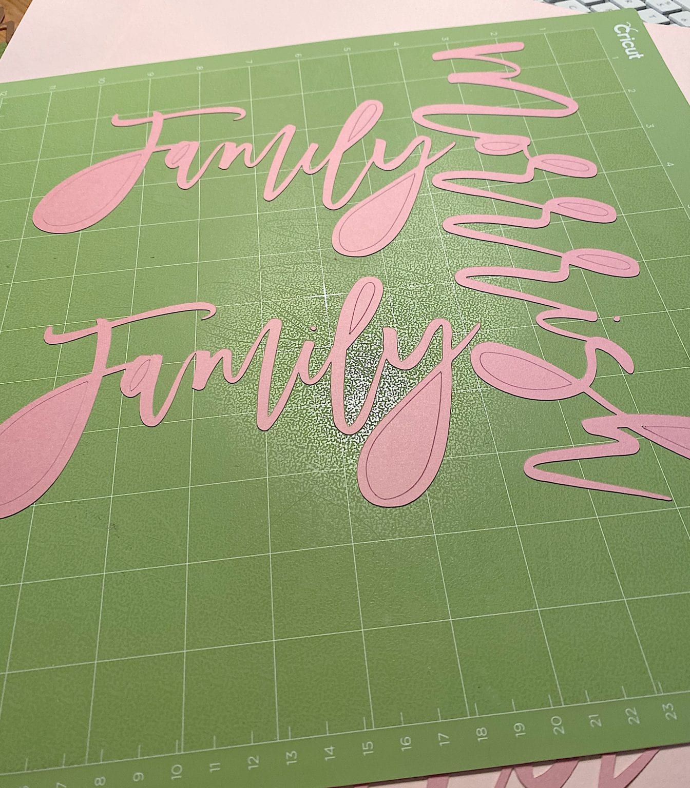 Making Cricut Place Cards