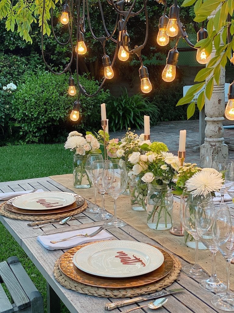 Outdoor Dinner Party